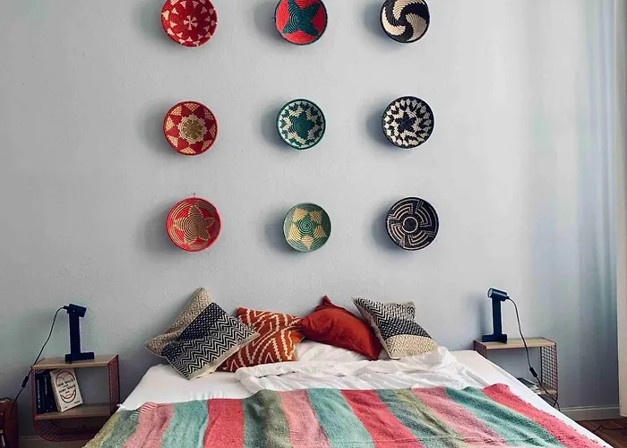 Colorful Design 2room W Balcony Next Maybachufer Apartman *