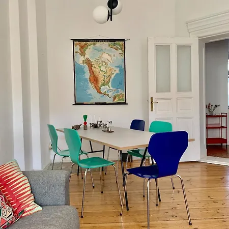 Colorful Design 2room W Balcony Next Maybachufer Appartement *
